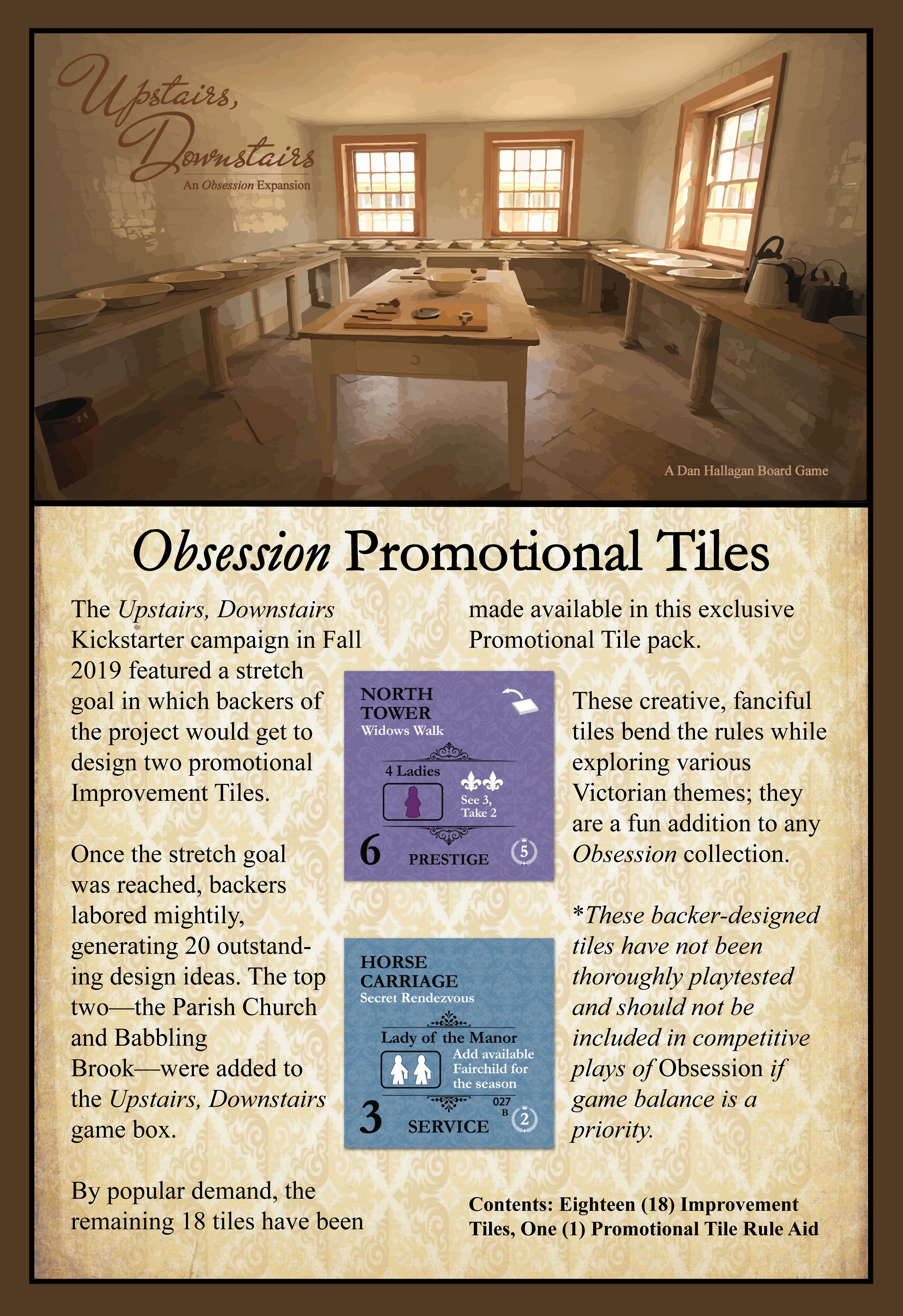 Obsession promo tiles