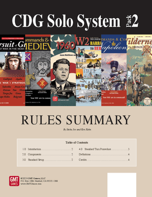 CDG Solo System #2